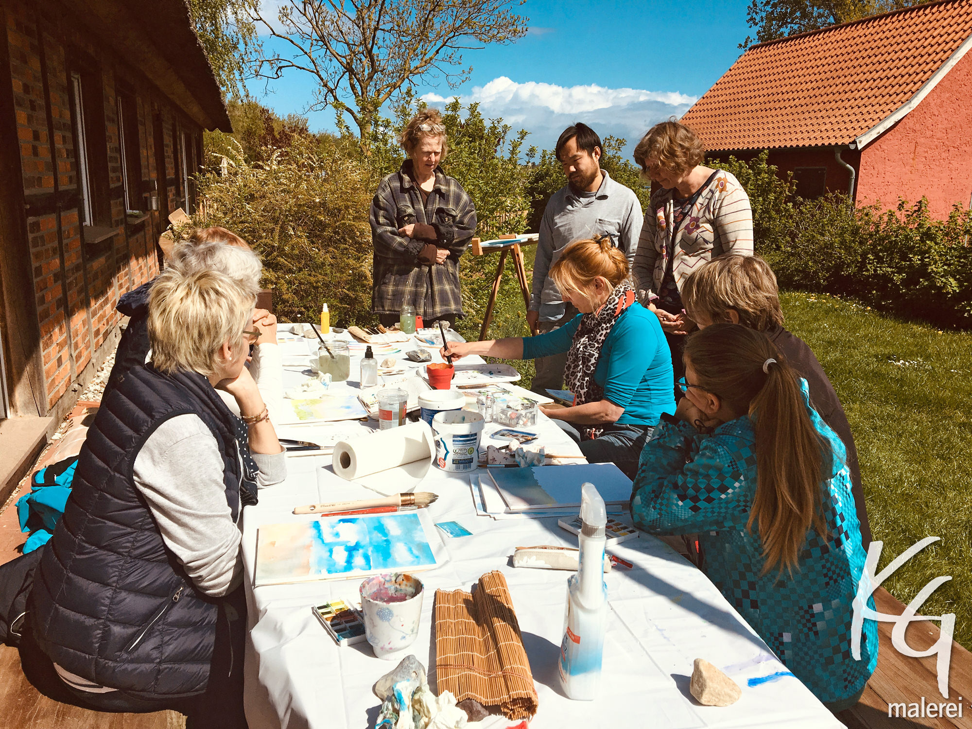 Malreisen mit Karin Greife