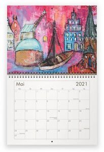 Lüneburg-Kalender von Karin Greife, jedes Jahr neue Auflage