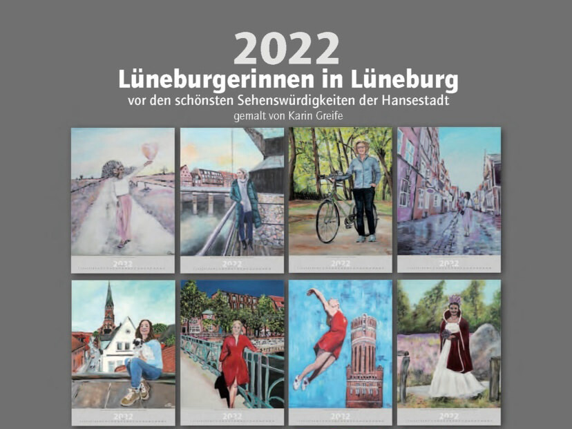 Kunst Kalender von Karin Greife 2022